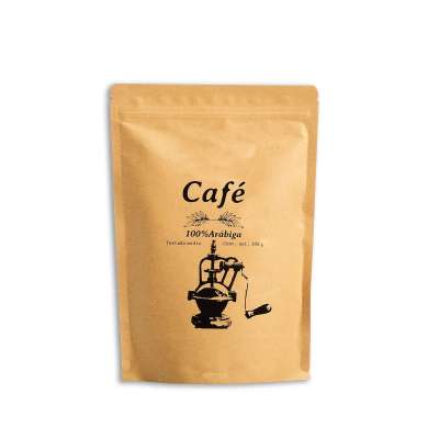 Factory Price Manufacturer Supplier Original Coffee Paper Bags Resealable Coffee Bags Stand Up Pouch For Beans