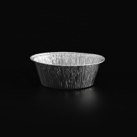 recycled foil round 130dia aluminium foil dishes for hot pies and cake