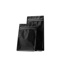 Manufacture Price  100% Biodegradable Bagscoffee Bags 16Ozflat Bottom Coffee Pouch Coffee Pouch With Valve